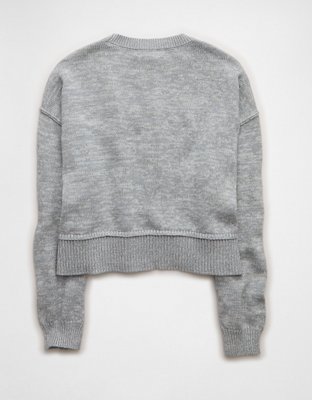 AE Texas Longhorns Cropped Sweater