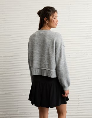 AE Texas Longhorns Cropped Sweater