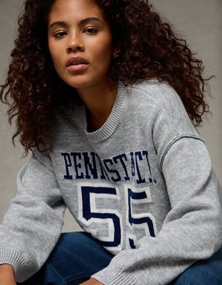 AE Penn State Nittany Lions Cropped Sweater | American Eagle