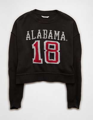 AE Alabama Crimson Tide Cropped Sweater