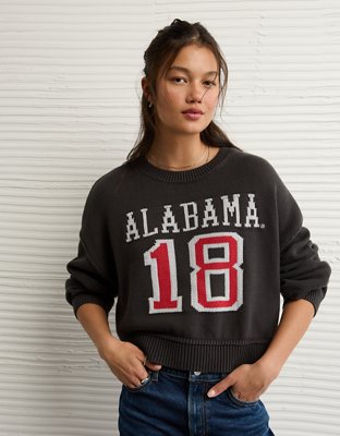 AE Alabama Crimson Tide Cropped Sweater