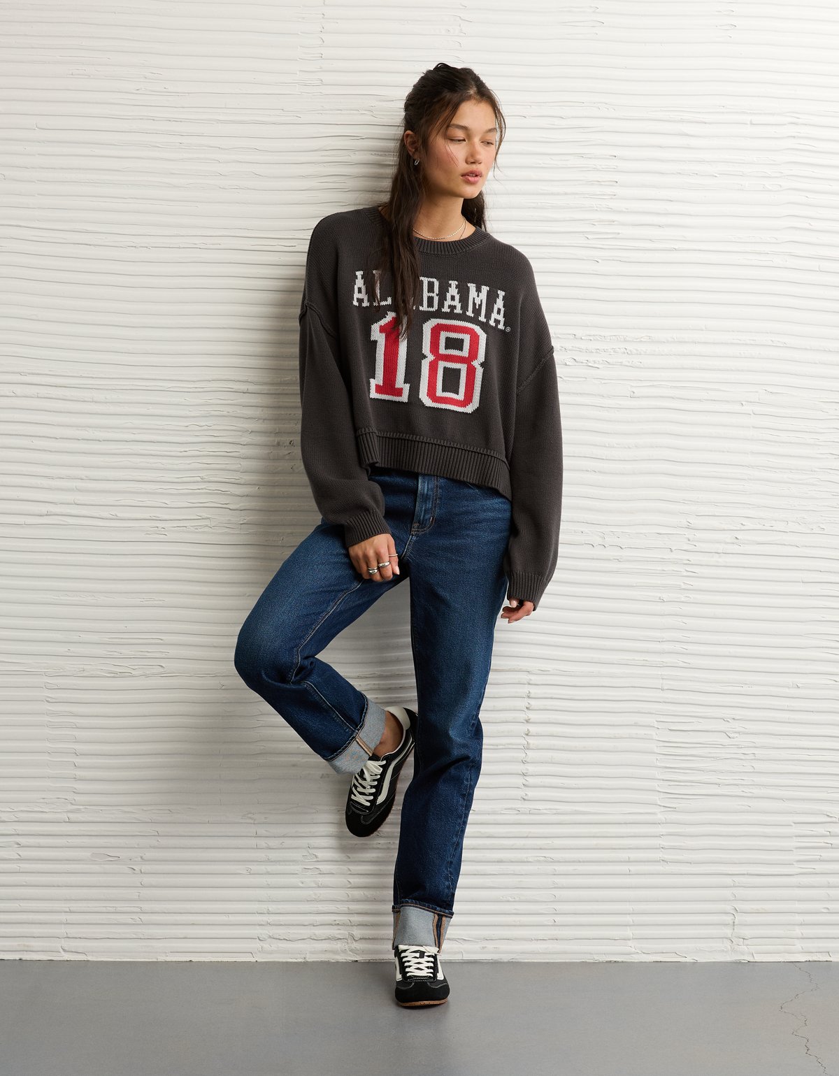 AE Alabama Crimson Tide Cropped Sweater - image 5