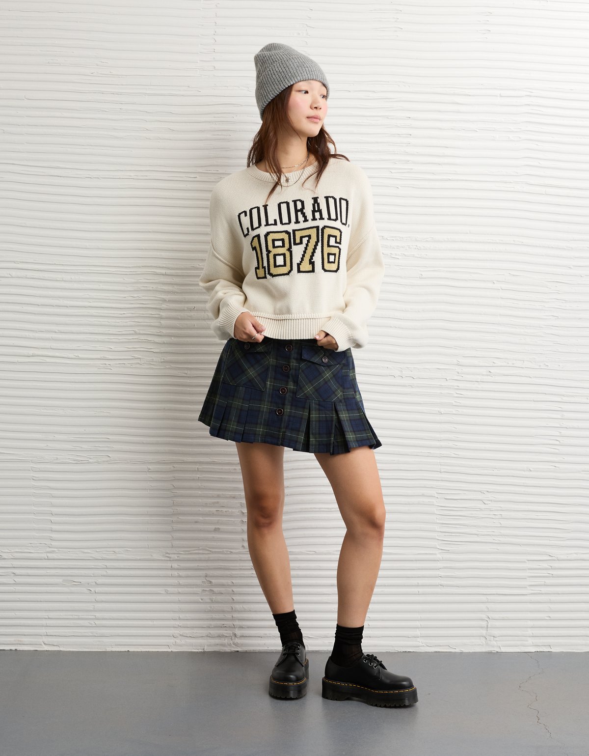 AE Colorado Buffaloes Cropped Sweater - image 5