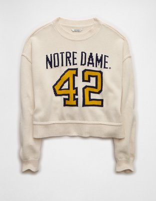 AE Notre Dame Cropped Sweater | AE