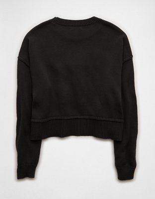 AE LSU Tigers Cropped Sweater