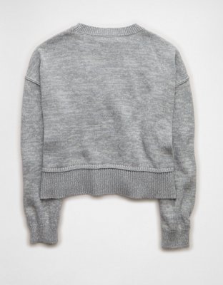 AE Ohio State Buckeyes Cropped Sweater