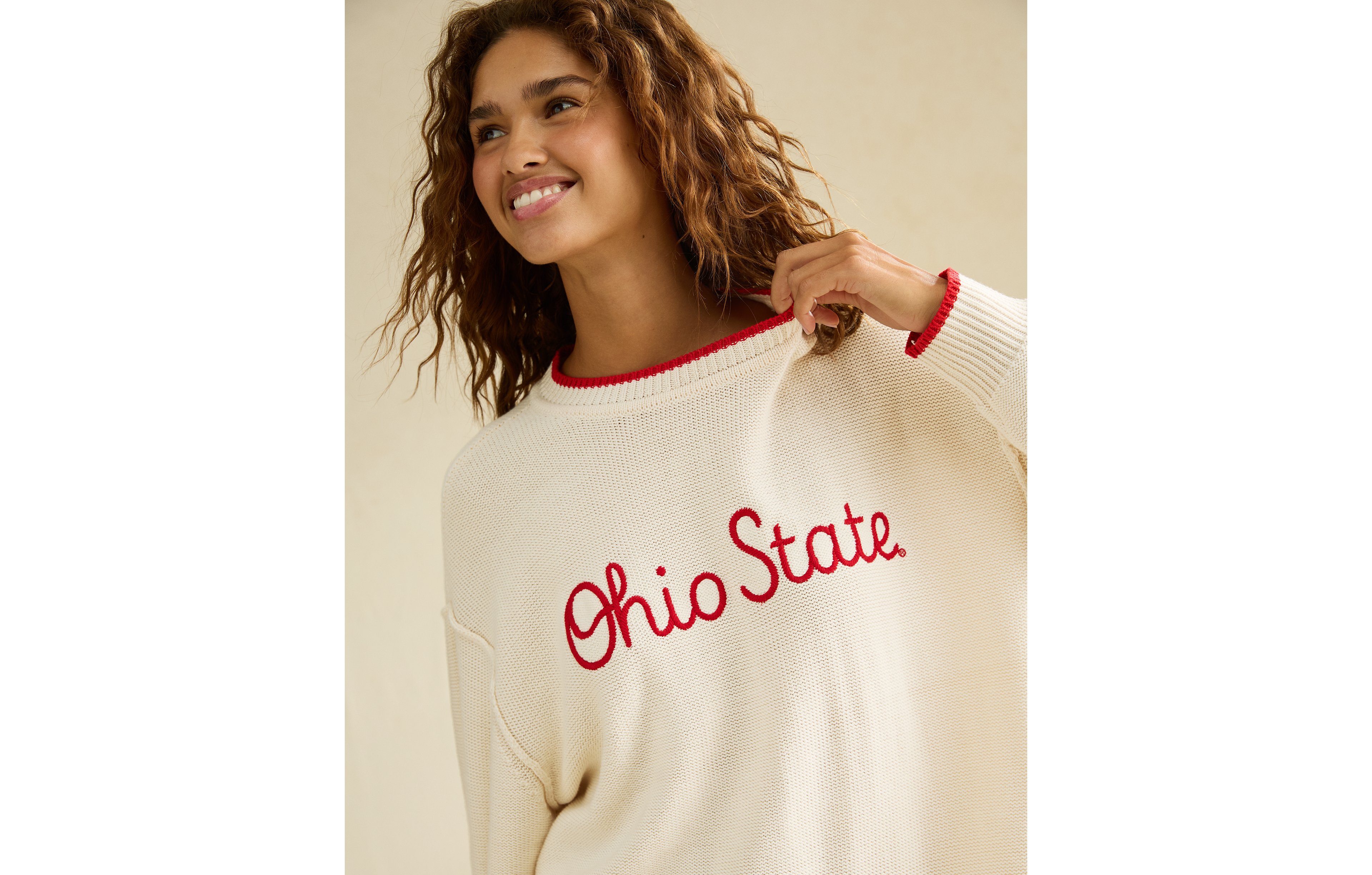 AE Ohio State Buckeyes Graphic Sweater