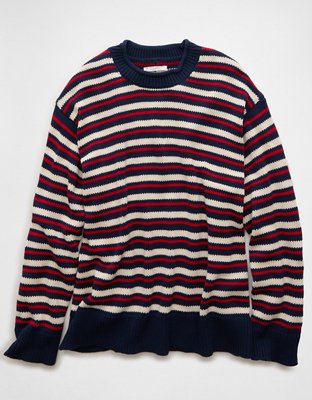 AE x The Summer I Turned Pretty Oversized Striped Sweater