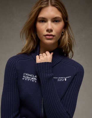 AE Red Bull Full-Zip Sweater Hoodie | American Eagle
