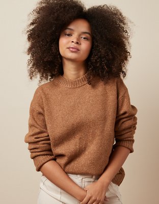 American eagle orange sweater sale