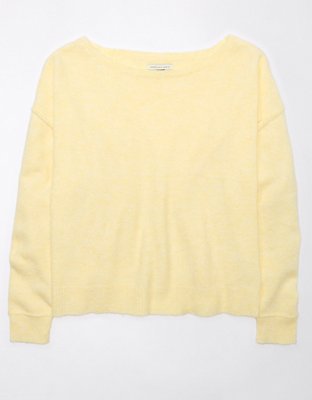 AE Whoa So Soft Ballet-Neck Sweater