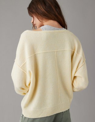 AE Whoa So Soft Ballet-Neck Sweater