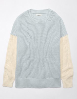 AE Cropped Sweater Knit Twist Tube Top