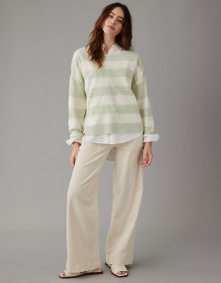 AE Whoa So Soft Ballet-Neck Sweater curated on LTK