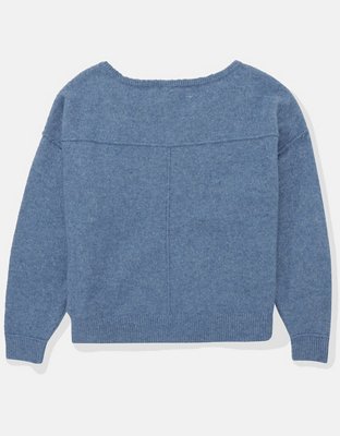 AE Whoa So Soft Ballet-Neck Sweater