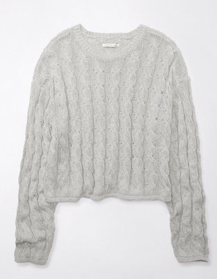 Kenna Cable Knit Cardigan • Shop American Threads Women's Trendy Online  Boutique – americanthreads