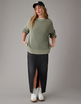 American Eagle Womens Multicolor Sweater Leggings Knit Pants Size