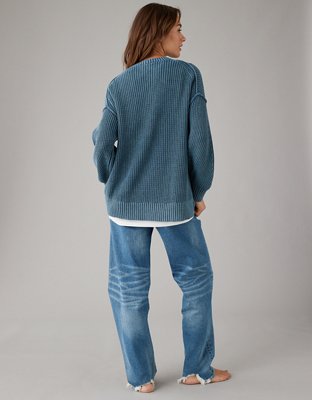 Женские свитеры American Eagle AE Long Weekend Crewneck Sweater — фото 2