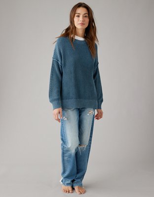 Женские свитеры American Eagle AE Long Weekend Crewneck Sweater — фото 5