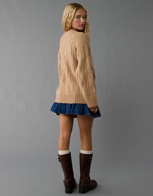 AE Whoa So Soft Cable Knit Sweater