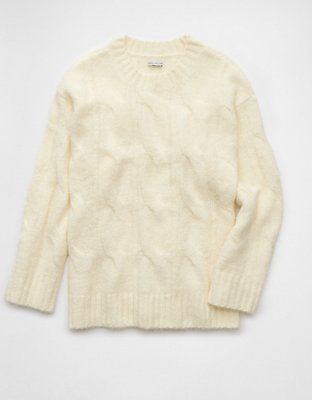 AE Whoa So Soft Cable Knit Sweater