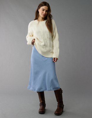 AE Whoa So Soft Cable Knit Sweater