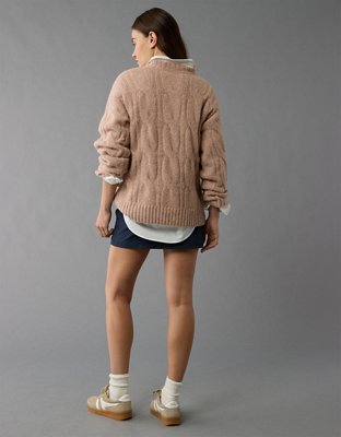 AE Whoa So Soft Cable Knit Sweater