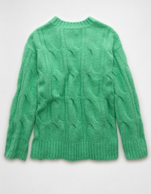 AE Whoa So Soft Cable Knit Sweater