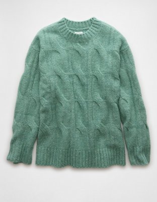 AE Whoa So Soft Cable Knit Sweater