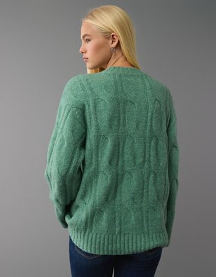 AE Whoa So Soft Cable Knit Sweater