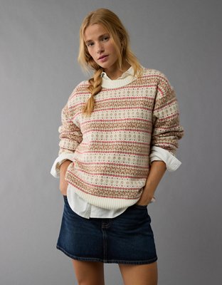 Aerie crew neck sweater sale