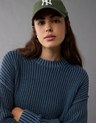 Женские свитеры American Eagle AE Acid Wash Long Weekend Sweater — фото 6