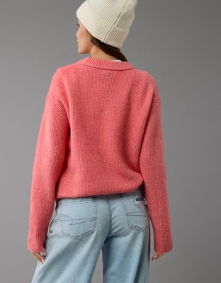 AE Whoa So Soft Suéter con Cuello Redondo