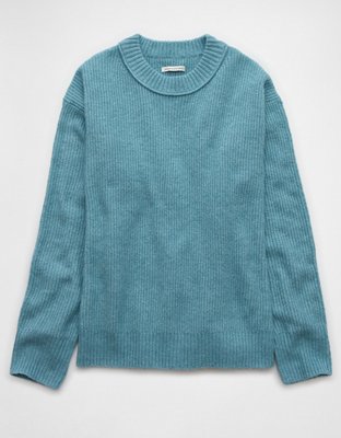 Ae oversized dreamspun crew neck sweater hotsell