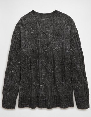 Женские свитеры American Eagle AE Whoa So Soft Cable Knit Sweater — фото 3