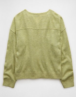 AE Whoa So Soft Notch Neck Sweater