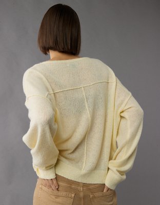 AE Whoa So Soft Notch Neck Sweater