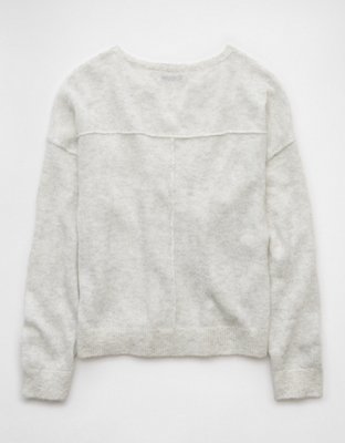 AE Whoa So Soft Notch Neck Sweater