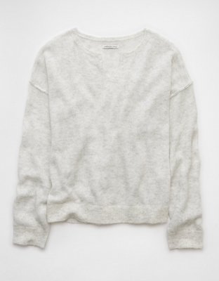 AE Whoa So Soft Notch Neck Sweater