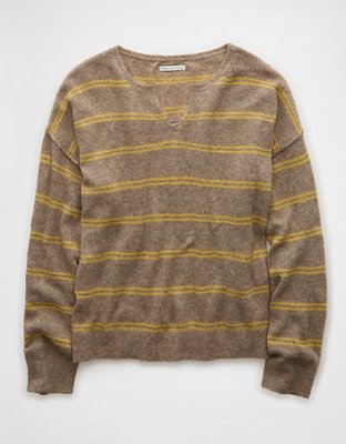 AE Whoa So Soft Notch Neck Sweater