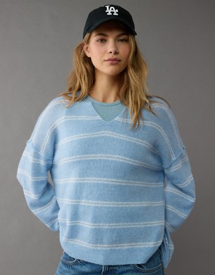 AE Whoa So Soft Notch Neck Sweater