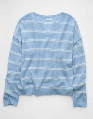 AE Whoa So Soft Notch Neck Sweater