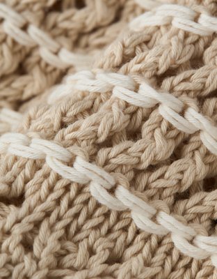 Chandail en tricot ouvert à encolure ballerine AE