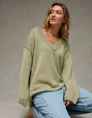 AE Big Hug V-Neck Sweater