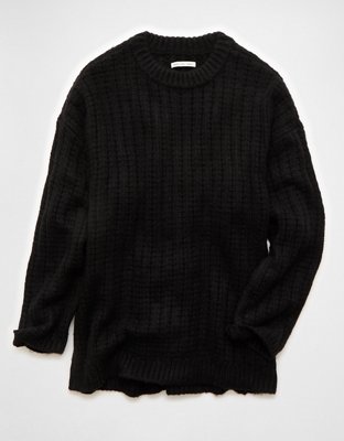 AE Oversized Waffle Sweater