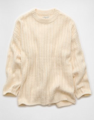 AE Oversized Waffle Sweater