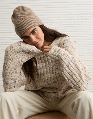 Chandail surdimensionné gaufré AE