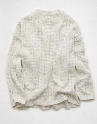AE Oversized Waffle Sweater
