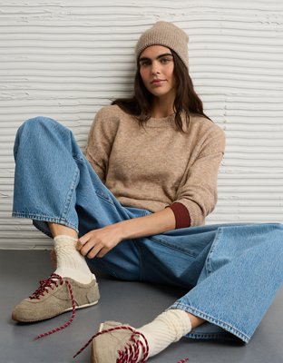 AE Whoa So Soft Classic Crew Neck Sweater