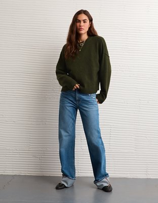 AE Whoa So Soft Classic Crew Neck Sweater